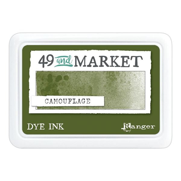 49 and Market Camouflauge Dye Ink Pads