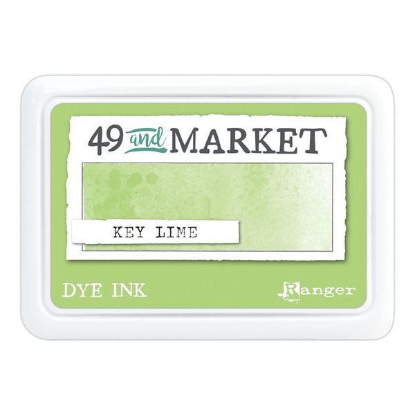 49 and Market Key Lime Dye Ink Pads