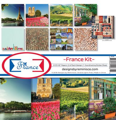 Reminisce France Collection Kit
