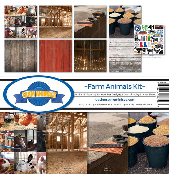 Reminisce Farm Animals Collection Kit