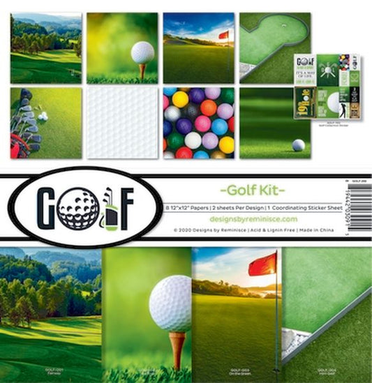 Reminisce Golf Collection Kit