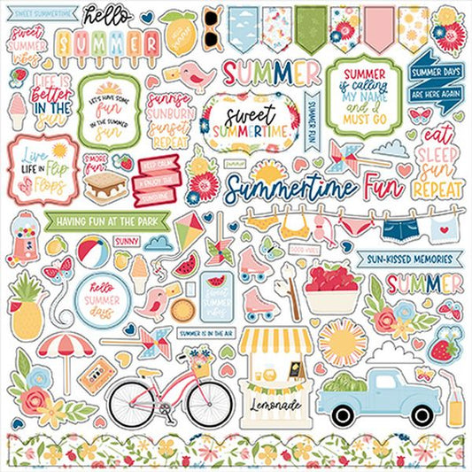 Echo Park  Have A Great Summer Element Sticker
