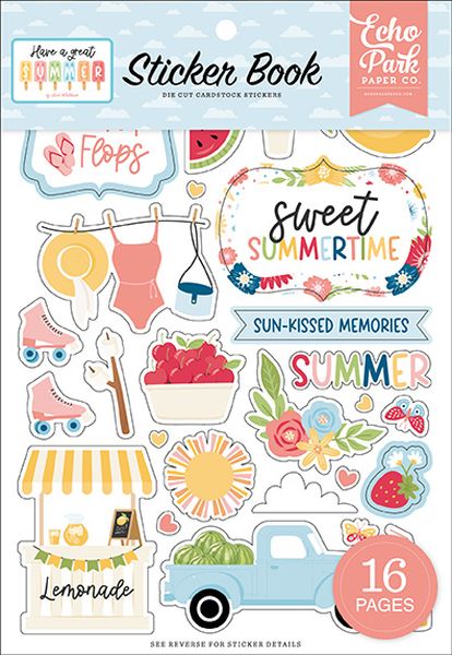 Echo Park  Have A Great Summer Sticker Book