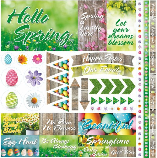 Reminisce Hello Spring  Stickers