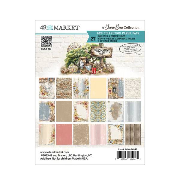 49 and Market Whispering Way 6"X8" Collection Pack