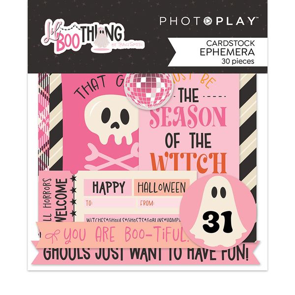 PhotoPlay Lil' Boo Thing Ephemera DS Paper