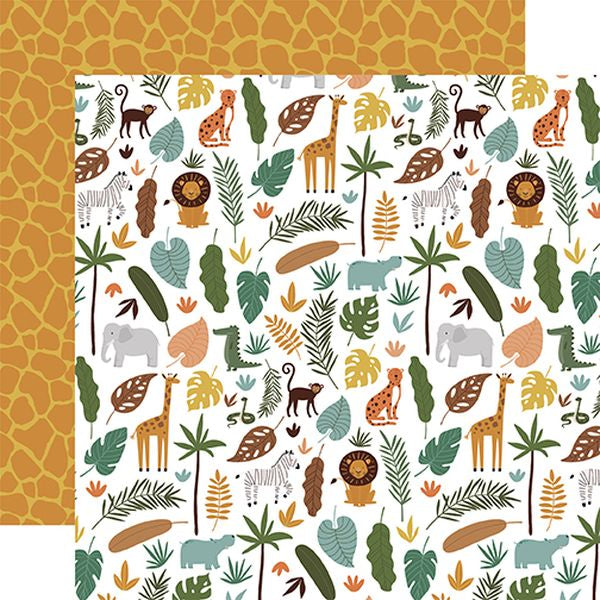 Echo Park Little Explorer: Wild And Free 12x12 DS Paper (1 Sheet)