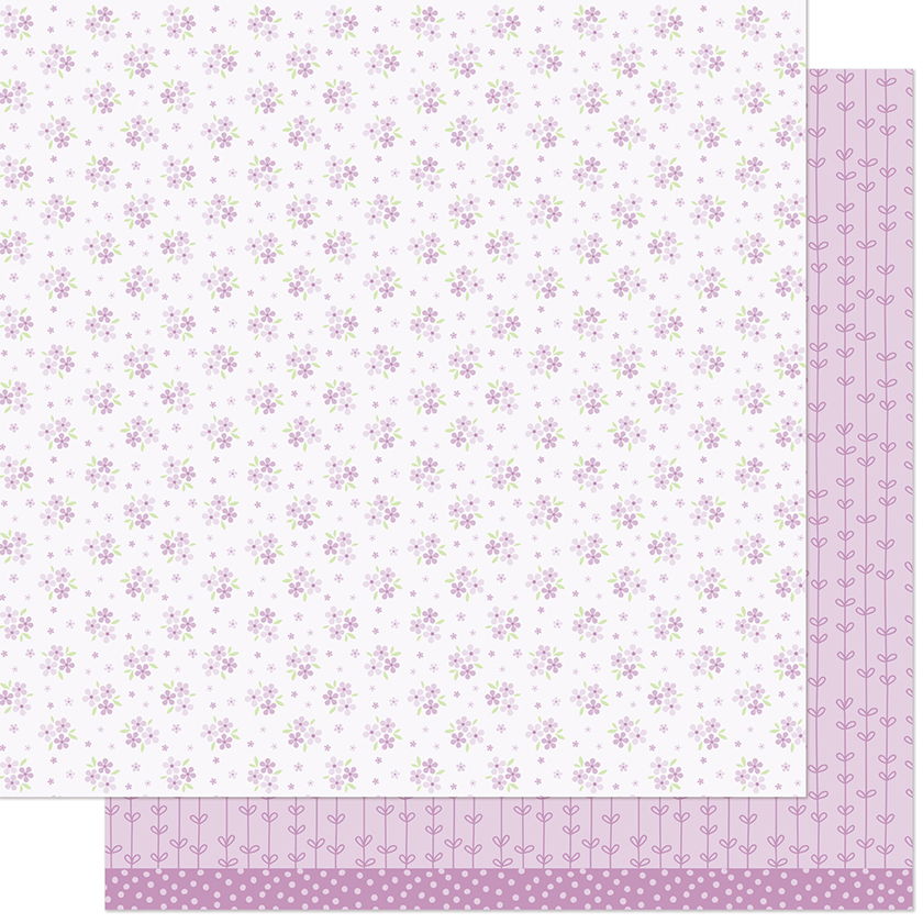 Lawn Fawn Verbena DS Paper