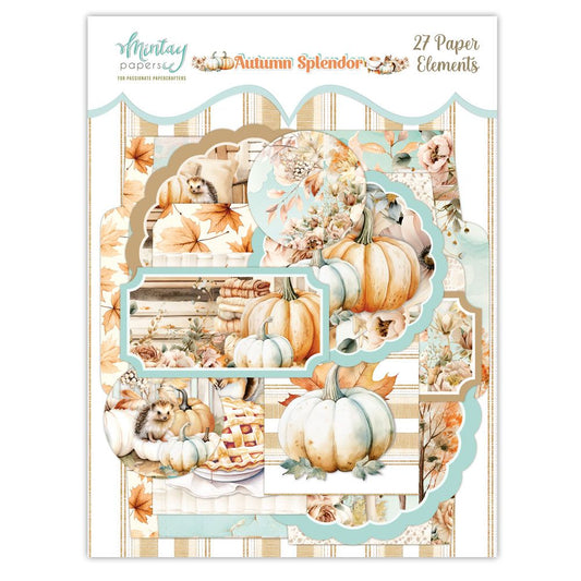 Mintay Autumn Splendor Paper Elements, 27 pcs