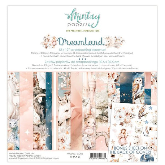 Mintay Mintay Dreamland 12X12 Paper Set