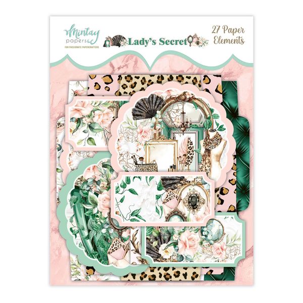 Mintay  Lady's Secret Paper Elements, 27 pcs