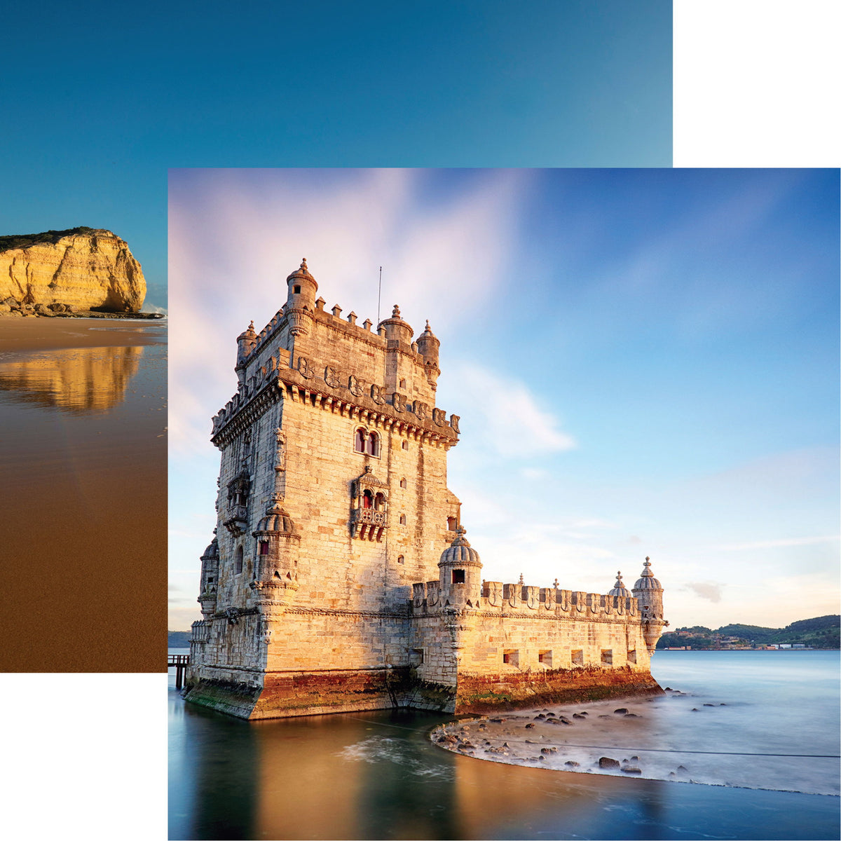 Reminisce Portugal: Belém Tower DS Paper (1 Sheet)