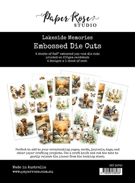 Lakeside Memories Embossed Die Cuts 34740