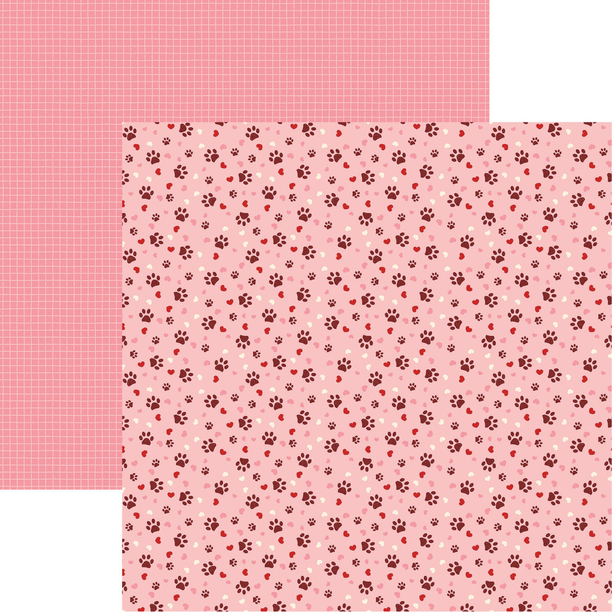 Reminisce Puppy Love: Puppy Love DS Paper (1 Sheet)