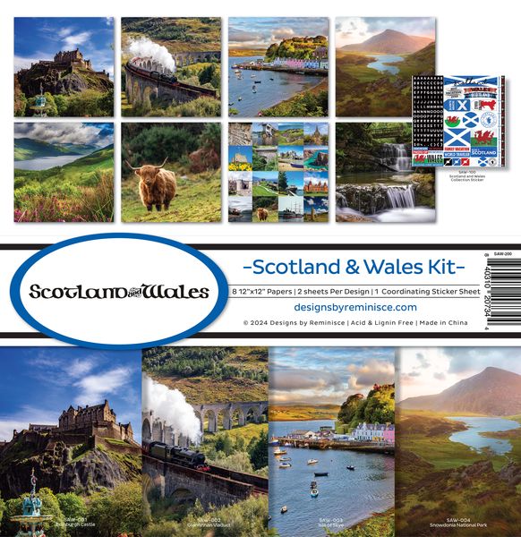 Reminisce Scotland and Wales Collection Kit