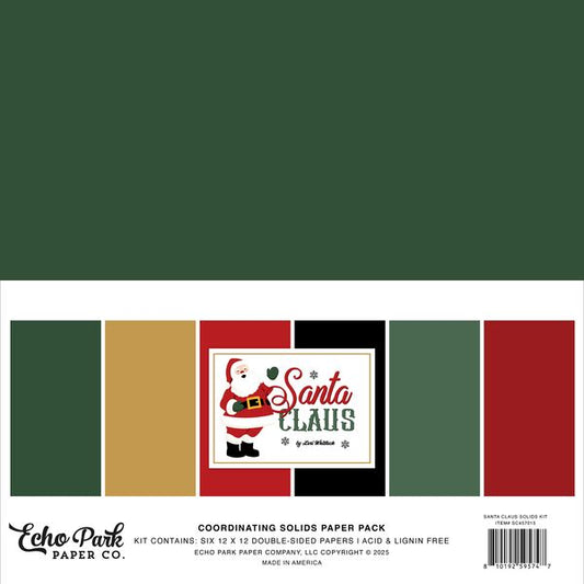 Echo Park Santa Claus: Santa Claus Solids Kit