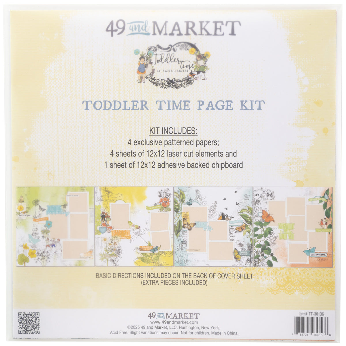 49 and Market Page Kit-Toddler Time