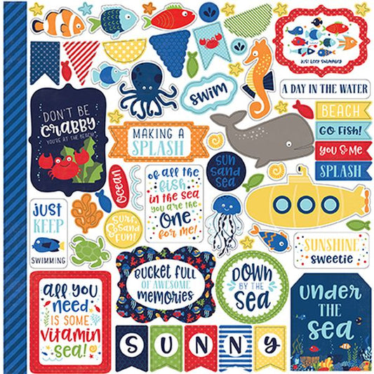 Under The Sea  Element Stickers