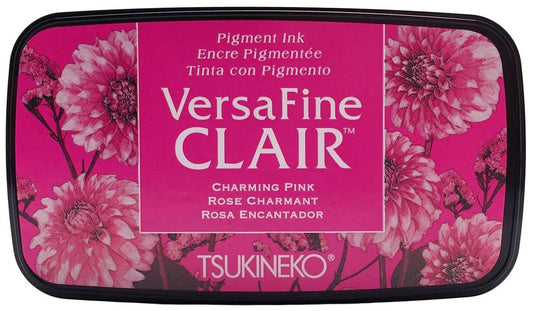 Tsukineko Versafine Clair Ink Pad - Charming Pink