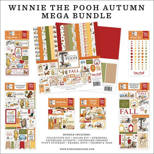 Echo Park Winnie The Pooh Autumn Mega Bundle